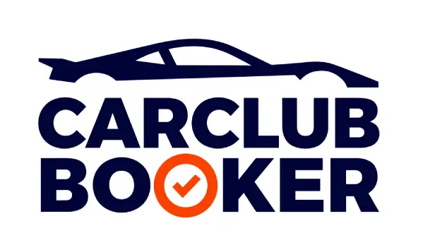 Car Club Booker Logo - White Background